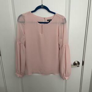 Pink long sleeve dress shirt